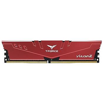 Team T-Force Vulcan Z Red 32GB DDR4 (2x16GB) 3200MHz CL16 (TLZRD432G3200HC16FDC01) Gaming Ram