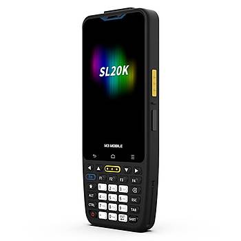 M3 Mobile SL20K X/W 2D 4GB 64GB 4�n� Ekran Wi-Fi Bluetooth Android Tu�lu El Terminali