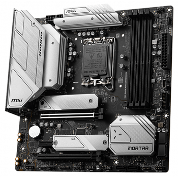 Ms� Mag B660M MORTAR WIFI DDR4 4800(OC) Mhz  mATX Anakart