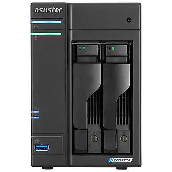 Asustor A6702T Intel N5105 2 Yuval (2X22TB DESTEGI) 4GB DDR4(16GB RAM DESTEGI) M.2 x4 PCIe x1 2.5GbE x2 USB 3.2 x3