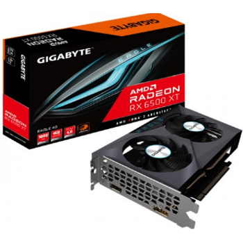 Gigabyte Radeon RX 6500 XT Eagle 4G GV-R65XTEAGLE-4GD 4GB GDDR6 64Bit DX12 Gaming (Oyuncu) Ekran Kart