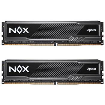 Apacer NOX 16GB (2x8GB) 3600 MHz CL18 DDR4 Gaming Ram (AH4U16G36C25YMBAA-2)
