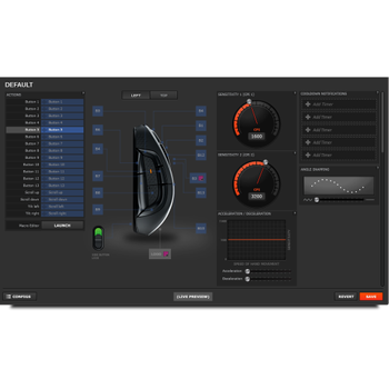 SteelSeries Rival 500 Oyuncu Mouse