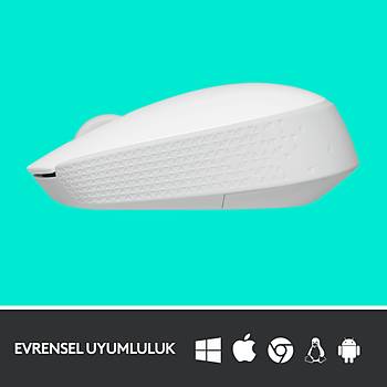 Logitech M171 Kablosuz Mouse-Beyaz 910-006867