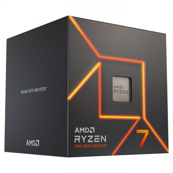 AMD Ryzen 7 7700 Sekiz ekirdek 3.8 GHz Box lemci  (Grafik Kart Var, Fan Var)