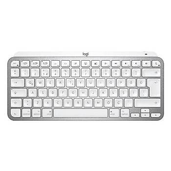 Logitech Mx Keys Mini Mac ��in Geli�mi� Kablosuz Klavye (Eng Tu� Dizilimi) Gri&Beyaz