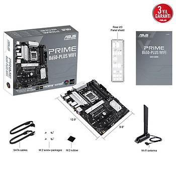 Asus Prime B650-Plus Wi-Fi AMD AM5 4xDDR5 ATX Anakart
