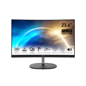 Msi Pro MP241CA 23.6 Curved 1500R 1920X1080 VA 75HZ 1ms Monitr