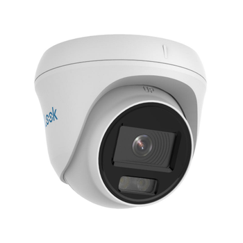 HiLook IPC-T229H 2Mpix, 2,8mm Lens, H265+, 30Mt Gece G�r���, Color Vu Lite, PoE, Dome IP Kamera