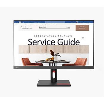 Lenovo Thinkvision 23.8 63DEKAT3TK 6 Ms 100 Hz  HDMI+VGA Led Monit�r