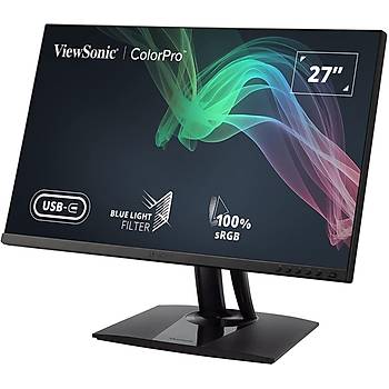 VIEWSONIC VP2756-2K 27? IPS 2K QHD 2560x1440 PANTONE ONAYLI USB TIP-C 100% sRGB FOTORAF / PRODKSYON / TASARIM MONTOR