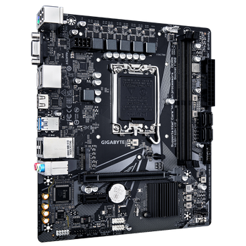 Gigabayt H610M S2H V2 DDR5 5600MHZ D-SUB HDMI DP MATX 1700P Anakart