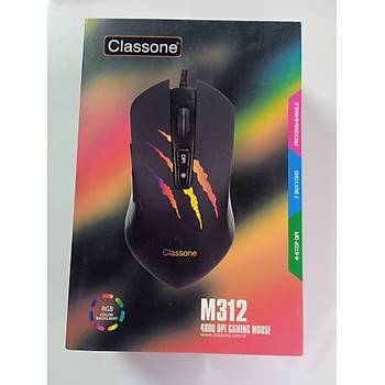 Classone M312 RGB Oyuncu Mouse (OUTLET)