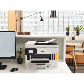 Canon Maxify GX7040 Wi-Fi + Tarayıcı + Fotokopi + Faks Renkli Çok Fonksiyonlu Tanklı Mürekkep Püskürtmeli Yazıcı