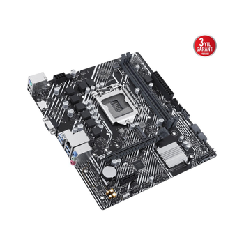 ASUS PRIME H510M-K R2.0 2xDDR4 M.2 D-SUB HDMI 10-11.Nesil LGA1200 Soket Anakart