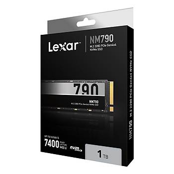 Lexar NM790 1TB LNM790X001T-RNNNG 7400/6500 MB/s PCIe Gen 4x4 M.2 SSD