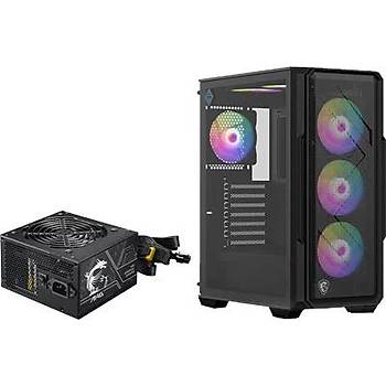 MSI Mag Forge 151A B75 PCIE5 II 750W 80+ Bronze ATX Gaming Bilgisayar Kasas�