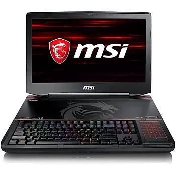 Msi NB GT83 Titan 8RG-018TR i7-8850H 32GB DDR4 2666MHz 2XGTX1080 (SLI) GDDR5X 8GB Sper R4 512GB (2X256) SSD+1TB 7200RPM 18.4 FHD B.R Dizst Bilgisayar