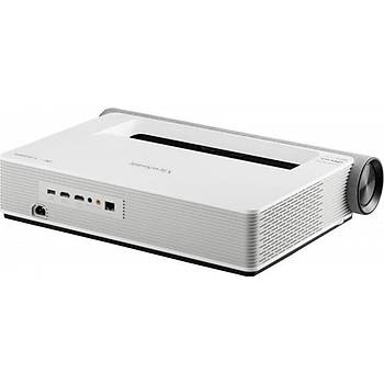 Viewsonic X2000L-4K 3840x2160 4K 2000AL Ultra K�sa Mesafe Aak�ll� Lazer Projeksiyon Beyaz