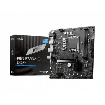 Ms� Pro B760M-G DDR4 4800(OC) HDMI M.2 mATX 1700p Anakart