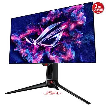 Asus Rog Swift PG27AQDP 26.5 in� 480Hz 0.03ms GTG OLED Monit�r Gaming (Oyuncu) Monit�r