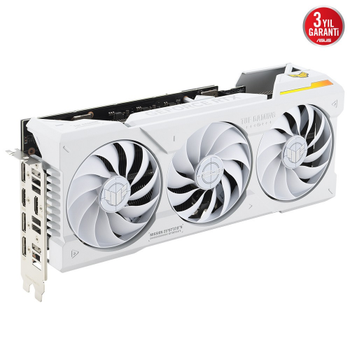 Asus Tuf RTX 4070 Ti Super TUF-RTX4070TIS-O16G-WHITE-GAMING 16GB 256Bit GDDR6X White OC Edition Gaming Ekran Kart�