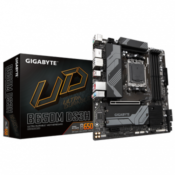 Gigabyte B650M DS3H DDR5 6400MHZ(OC) M.2 mATX AM5 Anakart