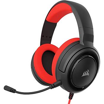 Corsair Ca-9011198-Eu HS35 Stereo Oyuncu Kulakl Krmz (Pc Ps4 XBox One Nintendo Switch Uyumlu) Oyuncu Kulakl