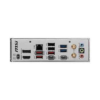 MSI B650M Project Zero AM5 DDR5 7600MHZ(OC) Hdmi DP M.2 USB3.2 2.5G Lan Wi-Fi 6E mATX Anakart