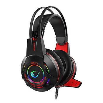 Rampage Miracle-X4 RGB Led 7.1 PS4-XBox Mikrofon Oyuncu Kulaklk