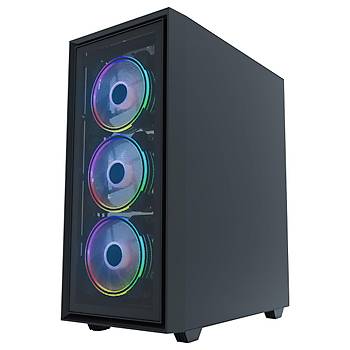 GamePower Manta 4*120mm A-RGB Fan Gaming mATX Kasa