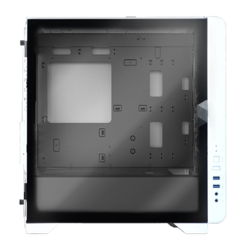 Gamdias Mars E2 500W Tempered Glass White Edition Gaming Bilgisayar Kasas