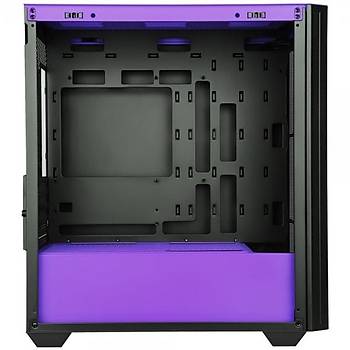 Powerboost PB-P2252BP ARGB Fanl� Mor Mikro ATX Oyuncu Kasas�