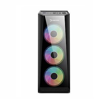 Gamepower Crimson Guard 4x120mm ARGB Fan Oyuncu Atx Bilgisayar Kasas