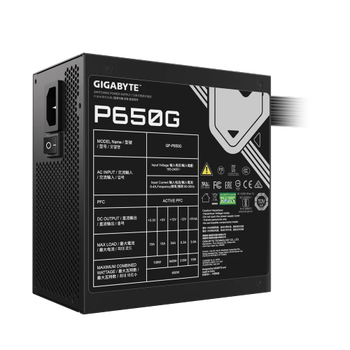 GIGABYTE GP-P650G 650W 80+ GOLD Gaming Power Supply