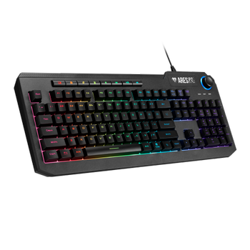 GAMDIAS ARES-P2 Lite USB Kablolu �ngilizce Multimedya RGB Oyuncu Klavye Mouse Set