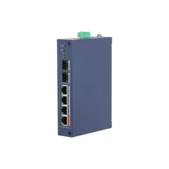 Dahua CHS4206-4GT-60 4 Port 10/100/1000 Mbps Gigabit PoE  Port SFP Cloud Y�netilebilir Switch