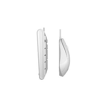 Lenovo Lecoo CM101 Beyaz Kablolu Klavye Mouse Set