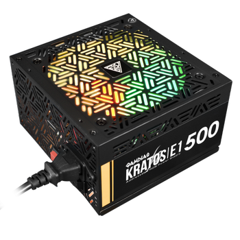 GAMDIAS KRATOS E1-500, 500W, RGB, GAMING, ATX, Power Supply (PSU)