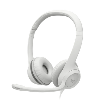 Logitech H390 Mikrofonlu Beyaz Kulaklik 981-00128