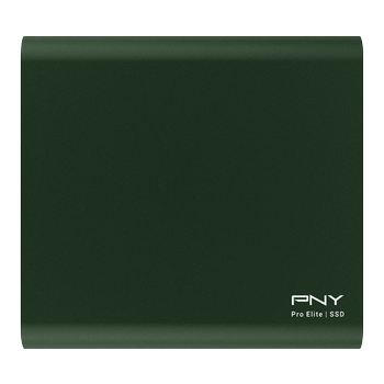 PNY Pro Elite Ye�il 500 GB 1100/700MB/s USB 3.2 Gen 2 Type-C Ta��nabilir SSD (PSD0CS2060GN-500-RB)