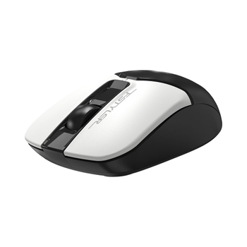 A4 Tech Panda (Siyah-Beyaz) Fstyler  2,4Ghz Kablosuz Sessiz 10-15 Metre 3 Buton Nano Al�c�  FG12S Optik Mouse
