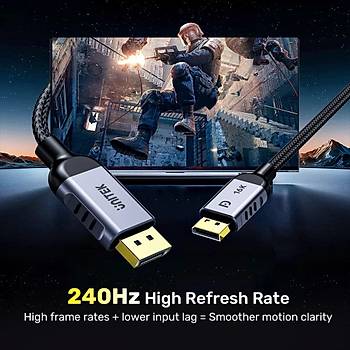 Unitek Displayport  v2.1 16K 2m Kablo (C1626GY01-2M)