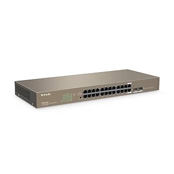 Tenda TEG1024F 24Port 2SFP 10/100/1000 Ggabt Swtch