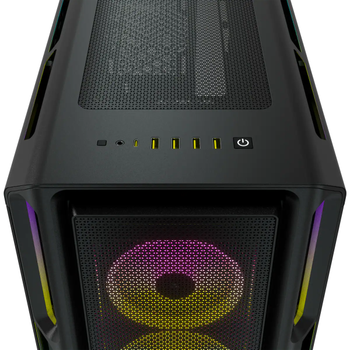 Corsair iCUE 5000T RGB CC-9011230-WW Led Fanl� ATX Oyuncu Kasas�