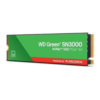 Wd Green 500Gb M.2 NVMe SN3000 5000/4000MB/s WDS500G5G0E Ssd