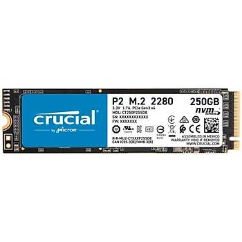 Crucial P2 250GB SSD m.2 NVMe PCIe CT250P2SSD8 SSD
