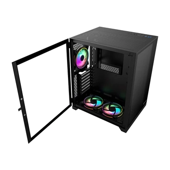 Gamepower Warcry Compact 3X RGB Fan 650W 80+ Bilgisayar Kasas