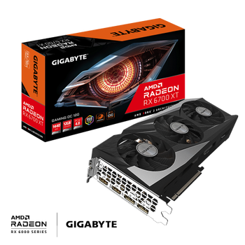 Gigabyte GV-R67XTGAMING OC-12GD RX6700XT OC 12GB GDDR6 192BIT Gaming Ekran Kart�
