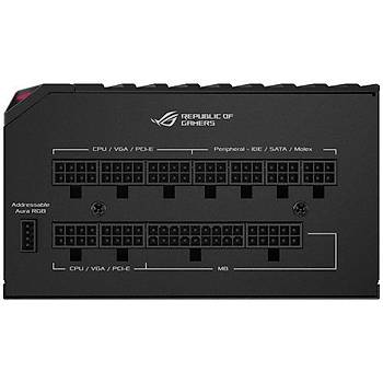 Asus Rog Thor 850P 80 Plus Platinum 850W Modler G Kayna Japon Kapasitrler Aura Sync ve Oled Ekran Power Kablosuz